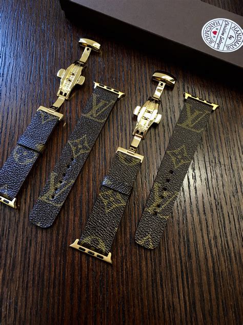 authentic louis vuitton apple watch band|louis vuitton watch band designer.